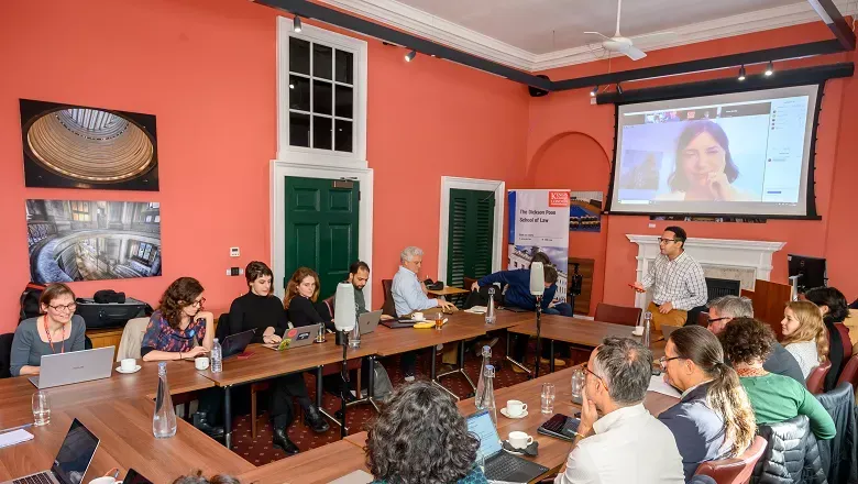 Conference Room with the participants of the GRAD Event